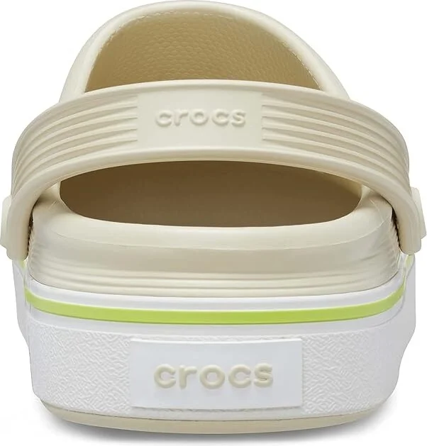 Crocs Court Clog Shoes Bone : Men's 2 - Women's 4 Medium, Synthetic - Image 4