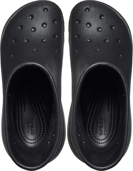 Crocs Crush Rain Boot Shoes Black : Men's 3 - Women's 5 Medium, Synthetic - Image 2