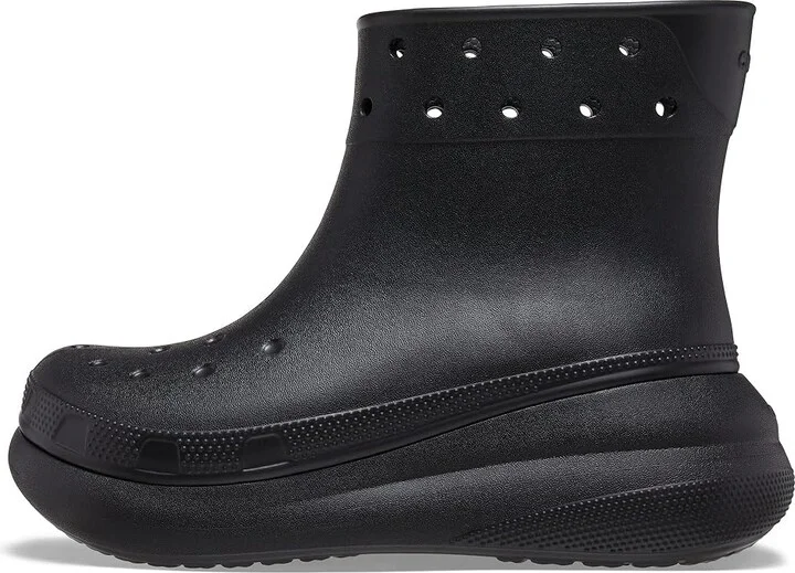 Crocs Crush Rain Boot Shoes Black : Men's 3 - Women's 5 Medium, Synthetic - Image 5