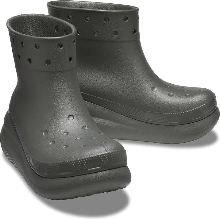Crocs Crush Rain Boot Shoes Dusty Olive : Men's 3 - Women's 5 Medium, Synthetic