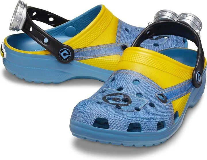 Crocs Despicable Me Classic Clog Slippers Black : Men's 2 - Women's 4 Medium, Synthetic