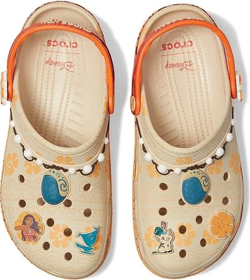 Crocs Disney Moana Classic Clogs Clog Shoes Moana : Men's 5 - Women's 7 Medium, EVA