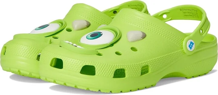 Crocs Disney Pixar Monsters, Inc. Mike Classic Clog Clog Shoes Mike Wazowski : Men's 2 - Women's 4 Medium, Synthetic