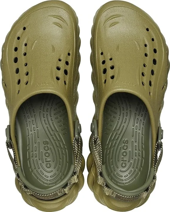 Crocs Echo Clog Shoes Aloe : Men's 2 - Women's 4 Medium, EVA/Textile - Image 2