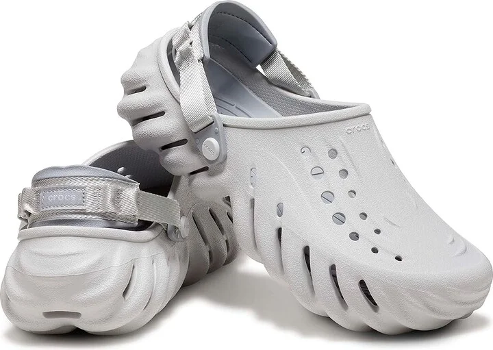 Crocs Echo Clog Shoes Atmosphere : Men's 10 - Women's 12 Medium, EVA/Textile