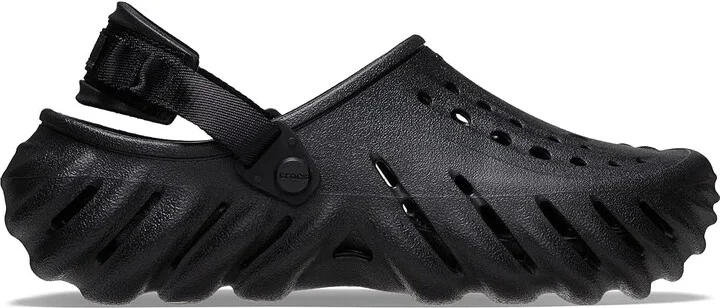 Crocs Echo Clog Shoes Black : Men's 10 - Women's 12 Medium, EVA/Textile - Image 7
