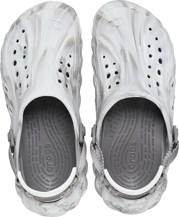 Crocs Echo Clog Shoes Moonlight/Multi : Men's 9 - Women's 11 Medium, EVA/Textile - Image 2