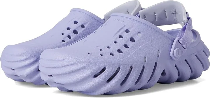 Crocs Echo Clog Shoes Mystic Purple : Men's 10 - Women's 12 Medium, EVA/Textile