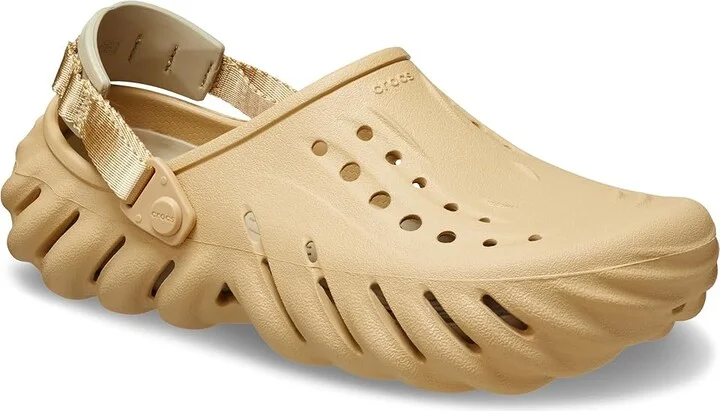 Crocs Echo Clog Shoes Wheat : Men's 3 - Women's 5 Medium, EVA/Textile - Image 5