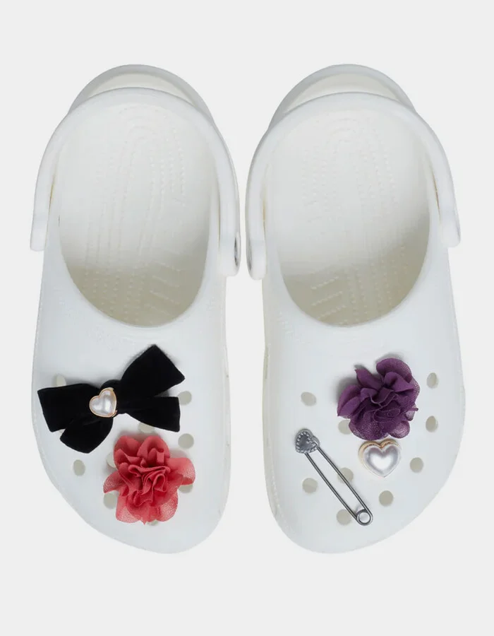 CROCS Floral And Pearl 5 Pack Jibbitz™ Charms - Image 2