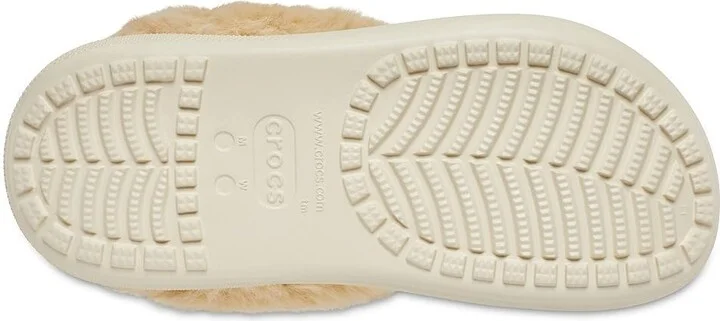 Crocs Furever Crush Shoes Bone : Men's 10 - Women's 12 Medium, Polyester - Image 3