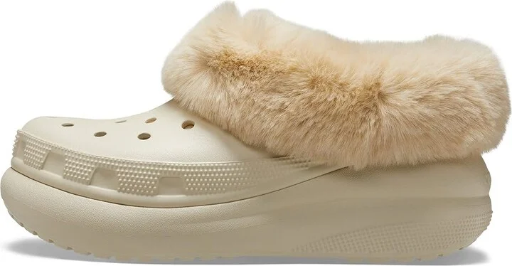 Crocs Furever Crush Shoes Bone : Men's 10 - Women's 12 Medium, Polyester - Image 6