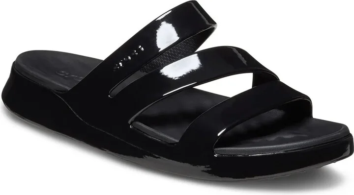 Crocs Getaway Patent Strappy Sandal