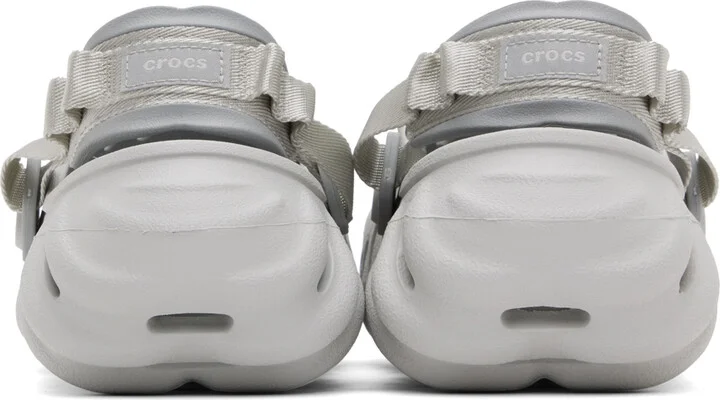 Crocs Gray Echo Clogs - Image 2