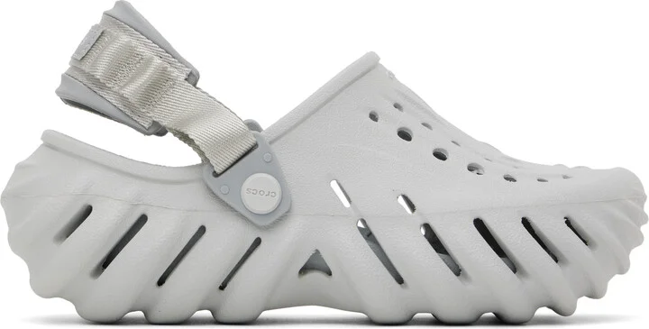 Crocs Gray Echo Clogs