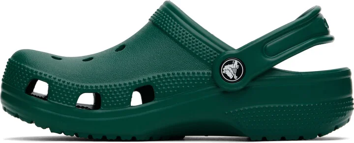 Crocs Green Classic Clogs - Image 3