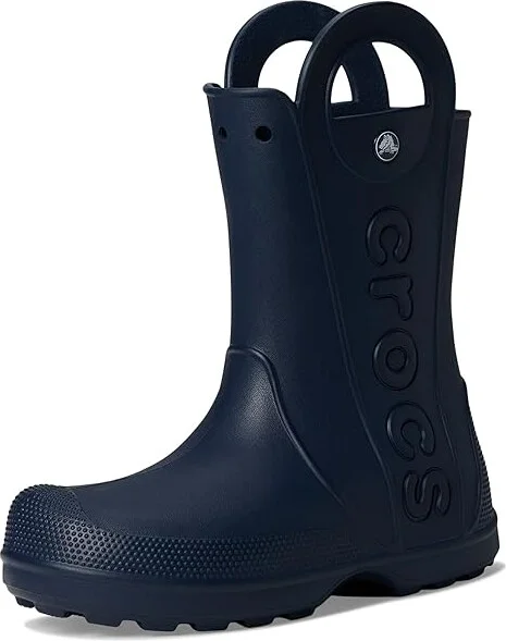 Crocs Handle It Rain Boots Women's Rain Boots Navy : 5 M, Synthetic - Image 5