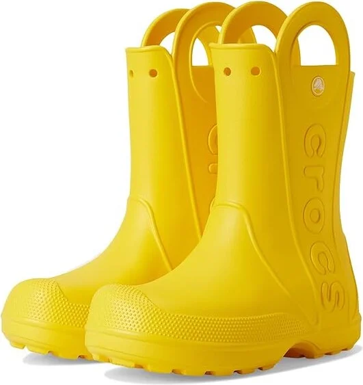 Crocs Handle It Rain Boots Women's Rain Boots Yellow : 5 M