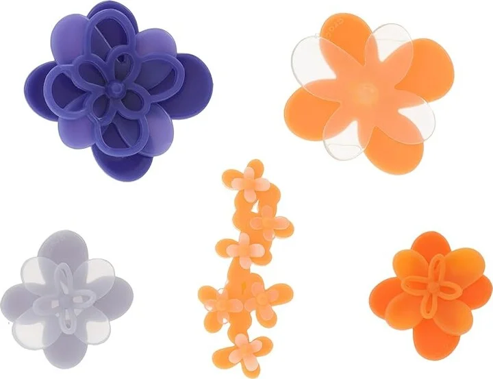 Crocs Jibbitz Around The World Remedies Foot Care Blooming Ombre Florals, Synthetic