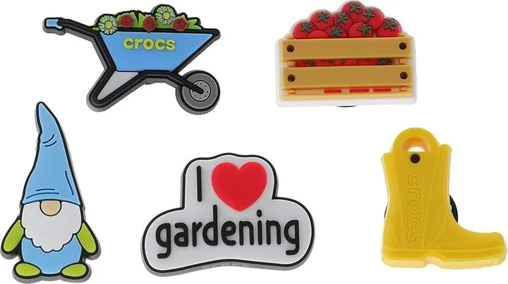 Crocs Jibbitz Around The World Remedies Foot Care Garden Party, Synthetic