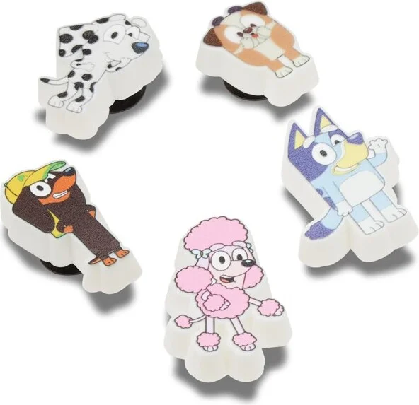 Crocs Jibbitz Bluey Shoe Charms 5-Pack - Image 2
