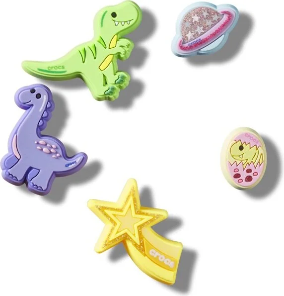 Crocs Jibbitz Dinosaur Family Shoe Charms 5-Pack