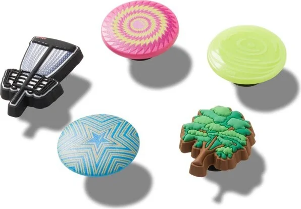 Crocs Jibbitz Disc Golf Shoe Charms 5-Pack - Image 2