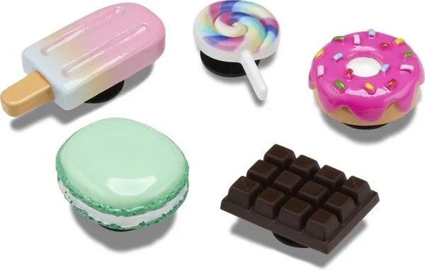 Crocs Jibbitz Mini Sweet Treats 3D Shoe Charms 5-Pack - Image 2
