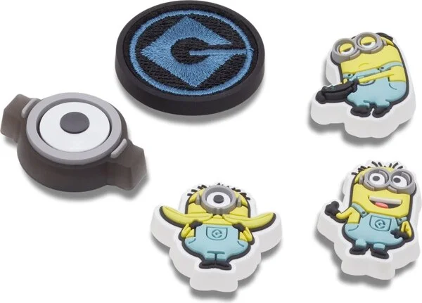 Crocs Jibbitz Minions Shoe Charms 5-Pack - Image 2