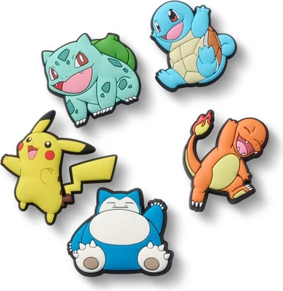 Crocs Jibbitz Pokémon Shoe Charms 5-Pack
