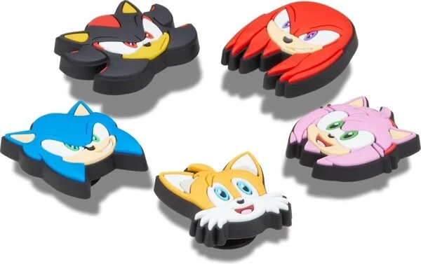 Crocs Jibbitz Sonic The Hedgehog Shoe Charms 5-Pack - Image 2