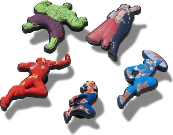 Crocs Jibbitz The Avengers Marvel Shoe Charms 5-Pack - Image 2
