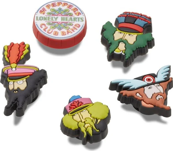 Crocs Jibbitz The Beatles Yellow Submarine Shoe Charms 5-Pack - Image 2