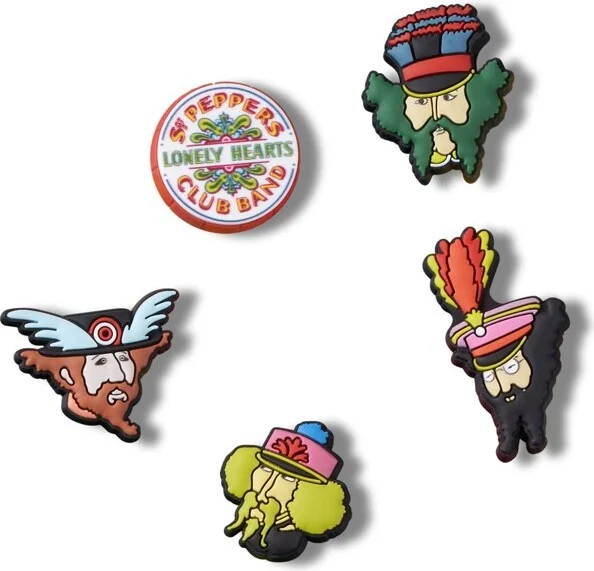 Crocs Jibbitz The Beatles Yellow Submarine Shoe Charms 5-Pack