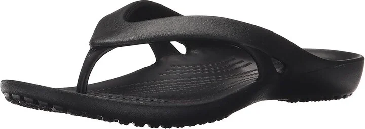 Crocs Kadee II Flip Women's Sandals Black : 4 M, Synthetic - Image 2