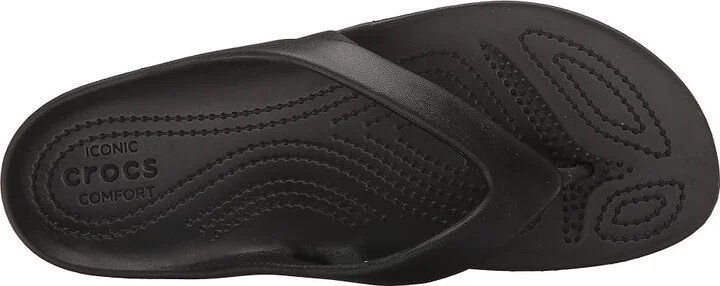 Crocs Kadee II Flip Women's Sandals Black : 4 M, Synthetic - Image 3