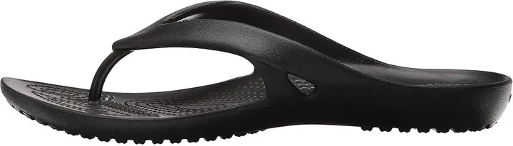 Crocs Kadee II Flip Women's Sandals Black : 4 M, Synthetic - Image 7