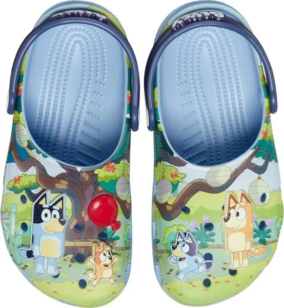 Crocs Kids Bluey Classic Clogs, Multi, J4