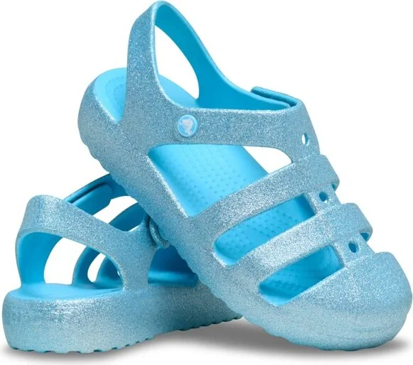 Crocs Kids Classic Fisherman Jelly Sandals, Tinted Glass, J4 - Image 2