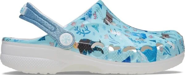 Crocs Kids Disney Frozen Baya Clogs, Multi, C11