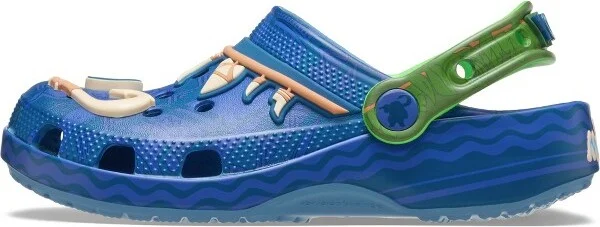 Crocs Kids Disney Moana Classic Clogs, Multi, C12 - Image 3