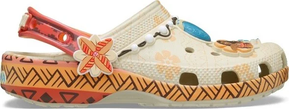 Crocs Kids Disney Moana Classic Clogs, Multi, C12