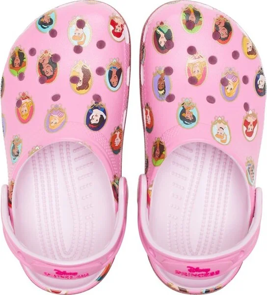 Crocs Kids Disney Princesses Classic Clogs, Multi, C13
