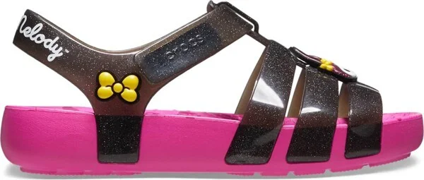 Crocs Kids Hello Kitty and Friends My Melody and Kuromi Sandals, Multi, J6