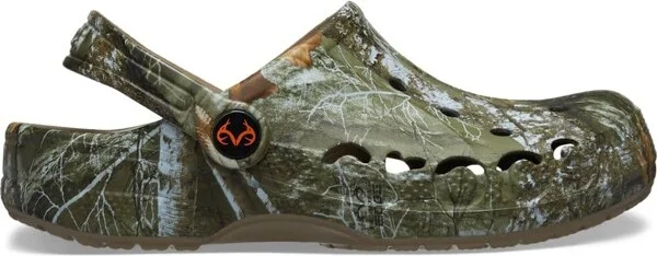 Crocs Kids Realtree Edge Baya Camo Clogs, Multi, J1