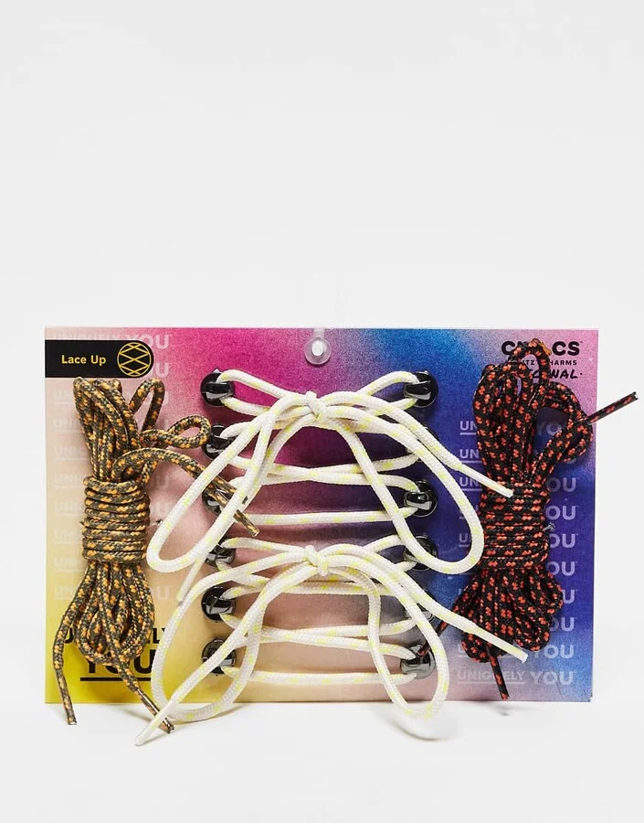 Crocs Lace Em Up Pack