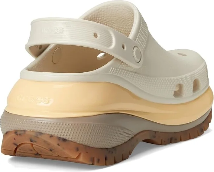 Crocs Mega Crush Clog Shoes Almond Tint/Multi : Men's 12 - Women's 14 Medium, EVA - Image 4