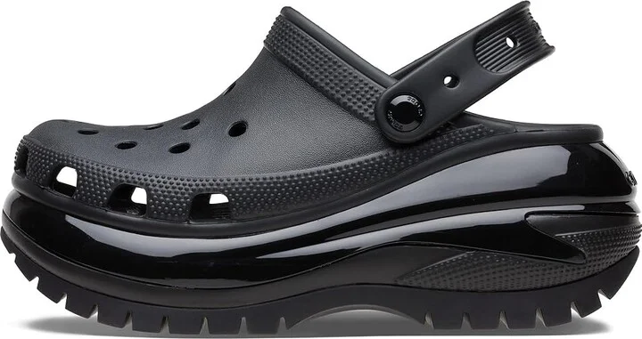 Crocs Mega Crush Clog Shoes Black : Men's 2 - Women's 4 Medium, EVA - Image 5