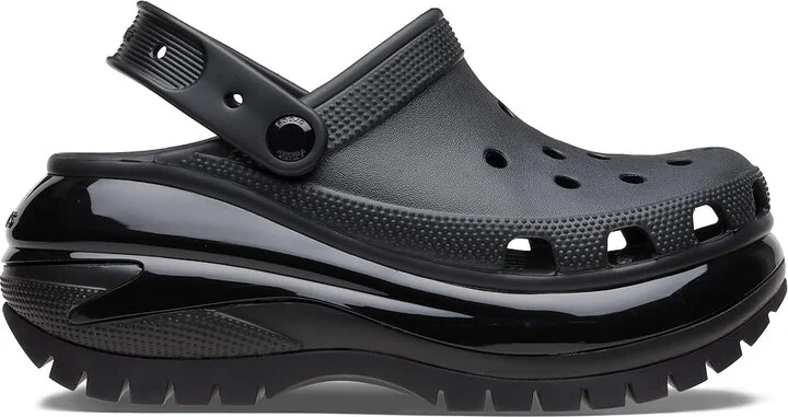 Crocs Mega Crush Clog Shoes Black : Men's 2 - Women's 4 Medium, EVA - Image 6