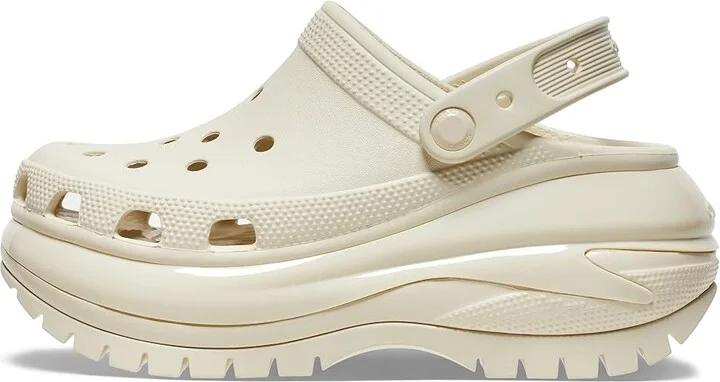Crocs Mega Crush Clog Shoes Bone : Men's 10 - Women's 12 Medium, EVA - Image 5